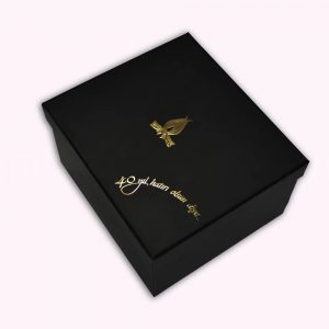 Mukavva Kutu - Siyah Altın Yaldız