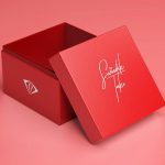 Mukavva Kutu - Lüks Kırmızı Renk