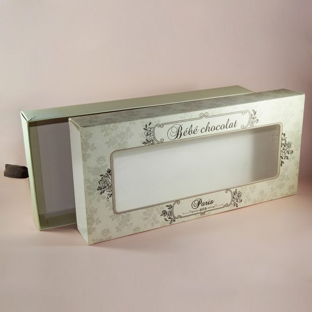 Pencereli Çikolata Kutu Tasarımı