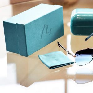 Sert Kapaklı Gözlük Kutusu