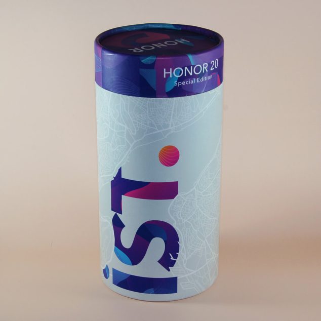 Özel Üretim Baskılı Silindir Kutu