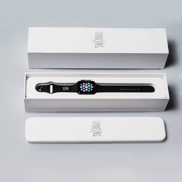 Beyaz Kutu Kapak Saat Kutusu