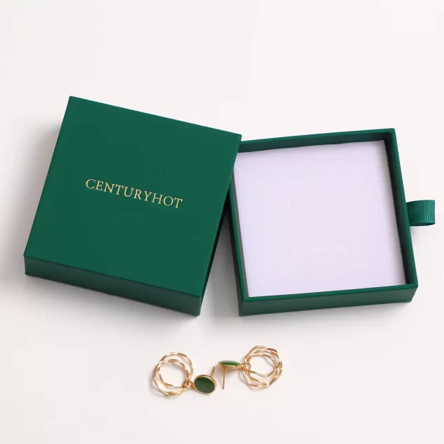 Varak Baskılı Mukavva Takı Kutusu