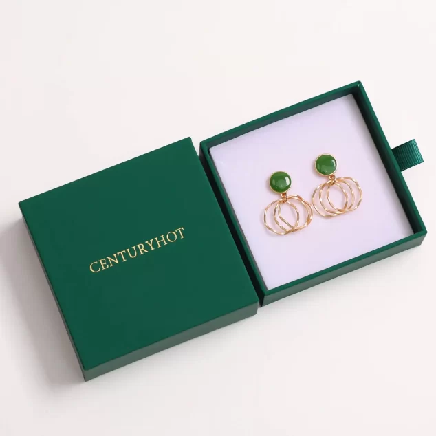 Varak Baskılı Mukavva Takı Kutusu