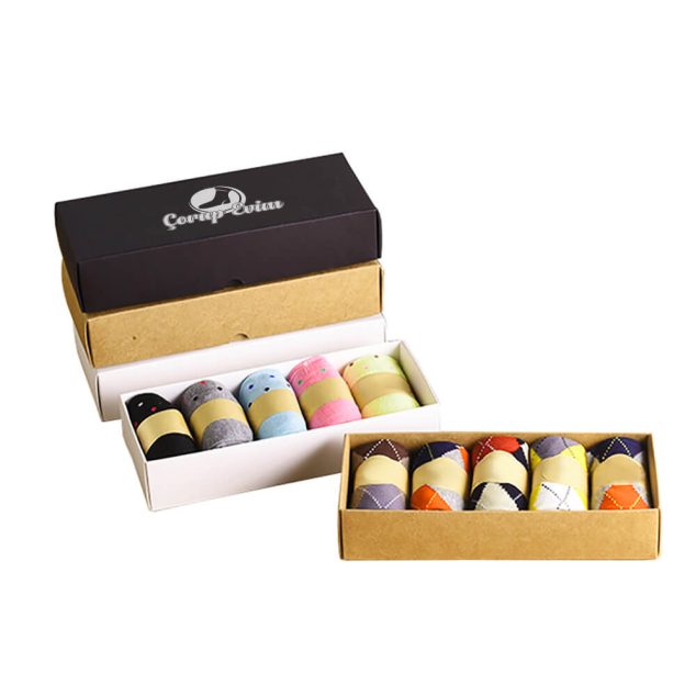 Kraftdan Çorap Kutusu