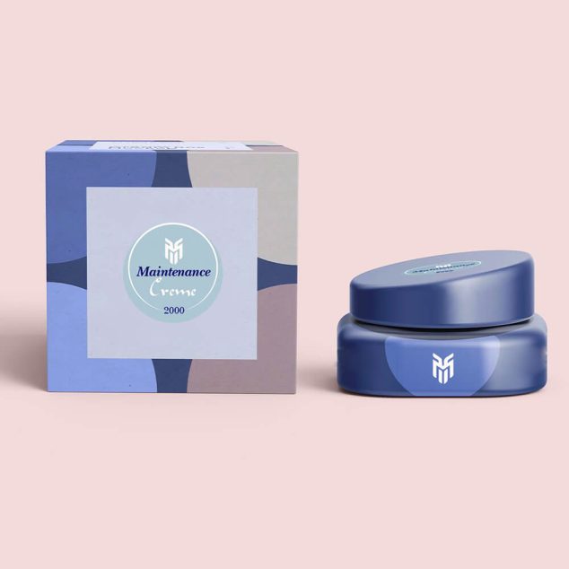 Baskılı Krem Kutusu