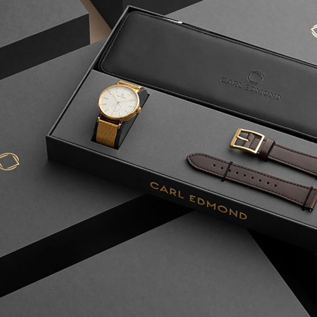 Kutu Kapak Modelli Saat Kutusu