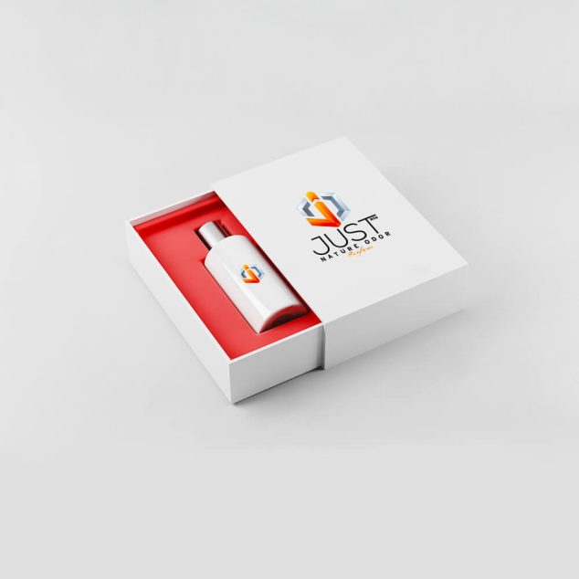 Kapaklı Parfüm Kutusu