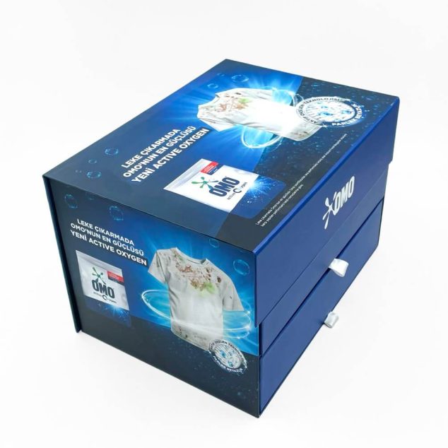 Omo Marka Özel Tasarım Mukavva Kutu Modeli