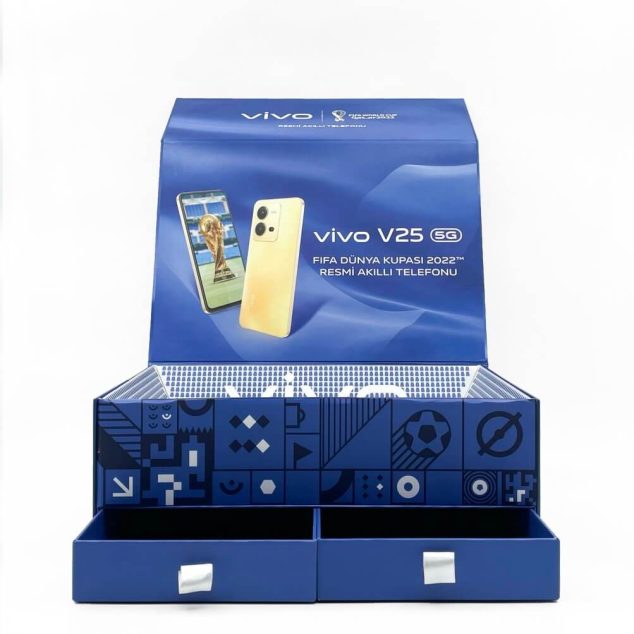Vivo Marka Özel Tasarım Mukavva Kutu Modeli
