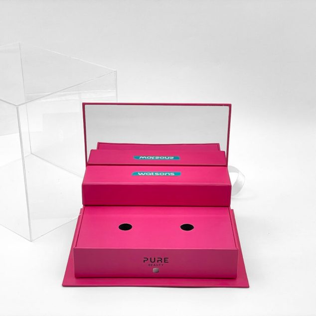 Watsons Marka Özel Tasarım Pleksi-Mukavva Kutu Modeli